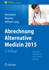 Buchcover Abrechnung Alternative Medizin 2015