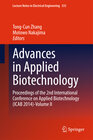 Buchcover Advances in Applied Biotechnology
