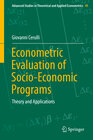 Buchcover Econometric Evaluation of Socio-Economic Programs
