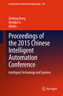 Buchcover Proceedings of the 2015 Chinese Intelligent Automation Conference