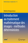 Buchcover Introduction au traitement mathématique des images - méthodes déterministes