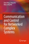 Buchcover Communication and Control for Networked Complex Systems