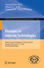Buchcover Frontiers in Internet Technologies