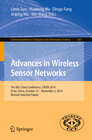 Buchcover Advances in Wireless Sensor Networks