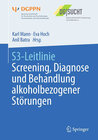 Buchcover S3-Leitlinie Screening, Diagnose und Behandlung alkoholbezogener Störungen