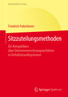 Buchcover Sitzzuteilungsmethoden