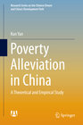 Buchcover Poverty Alleviation in China