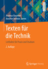 Buchcover Texten für die Technik