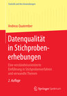 Buchcover Datenqualität in Stichprobenerhebungen