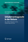 Buchcover Urhebervertragsrecht in der Reform
