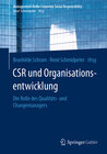Buchcover CSR und Organisationsentwicklung