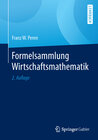 Buchcover Formelsammlung Wirtschaftsmathematik
