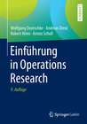 Buchcover Einführung in Operations Research