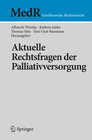 Buchcover Aktuelle Rechtsfragen der Palliativversorgung