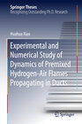Buchcover Experimental and Numerical Study of Dynamics of Premixed Hydrogen-Air Flames Propagating in Ducts