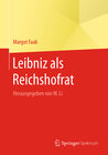 Buchcover Leibniz als Reichshofrat