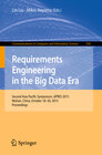 Buchcover Requirements Engineering in the Big Data Era