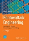Buchcover Photovoltaik Engineering