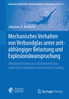 Buchcover Mechanisches Verhalten von Verbundglas unter zeitabhängiger Belastung und Explosionsbeanspruchung
