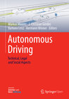 Buchcover Autonomous Driving