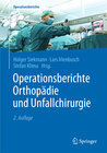 Buchcover Operationsberichte Orthopädie und Unfallchirurgie