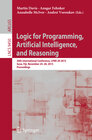 Buchcover Logic for Programming, Artificial Intelligence, and Reasoning