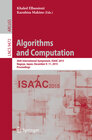Buchcover Algorithms and Computation