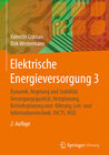 Buchcover Elektrische Energieversorgung 3