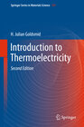 Buchcover Introduction to Thermoelectricity