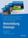 Buchcover Weiterbildung Onkologie