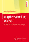 Buchcover Aufgabensammlung Analysis 1