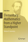 Buchcover Elementary Mathematics from a Higher Standpoint