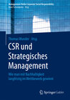 Buchcover CSR und Strategisches Management
