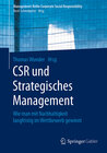 Buchcover CSR und Strategisches Management