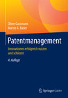 Buchcover Patentmanagement