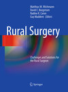 Buchcover Rural Surgery