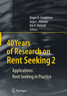 Buchcover 40 Years of Research on Rent Seeking 2