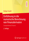 Buchcover Einführung in die numerische Berechnung von Finanzderivaten