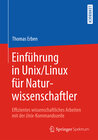 Buchcover Einführung in Unix/Linux für Naturwissenschaftler