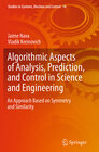 Buchcover Algorithmic Aspects of Analysis, Prediction, and Control in Science and Engineering
