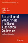 Buchcover Proceedings of 2013 Chinese Intelligent Automation Conference