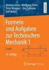 Buchcover Formeln und Aufgaben zur Technischen Mechanik 1