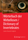 Buchcover Wörterbuch der Wirbellosen / Dictionary of Invertebrates