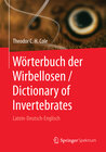 Buchcover Wörterbuch der Wirbellosen / Dictionary of Invertebrates