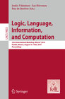 Buchcover Logic, Language, Information, and Computation