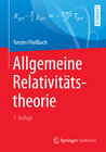Buchcover Allgemeine Relativitätstheorie