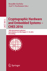 Buchcover Cryptographic Hardware and Embedded Systems – CHES 2016