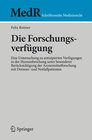 Buchcover Die Forschungsverfügung