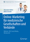 Buchcover Online-Marketing für medizinische Gesellschaften und Verbände