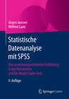 Buchcover Statistische Datenanalyse mit SPSS